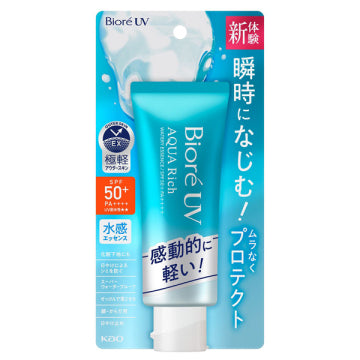 Biore UV Aqua Rich Watery Essence / SPF50+ / PA++++ / 70g / Gentle White Muguet Scent